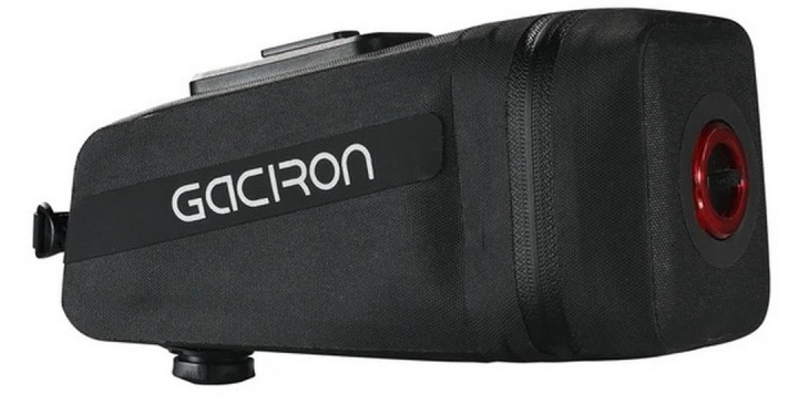 Купить Сумка подседельная GACIRON Bird Nest-100 с интегрированным СМАРТ фонариком, 0.8 л