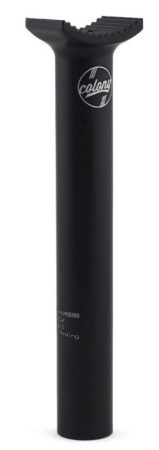 Купить Штырь подседельный COLONY Stump Pivotal, 25,4x185 мм, для BMX, черный