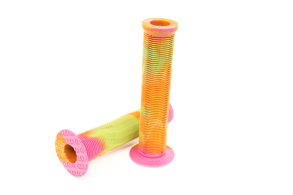 Купить Грипсы COLONY BMX Much Room Grips оранжево-желто-розовый