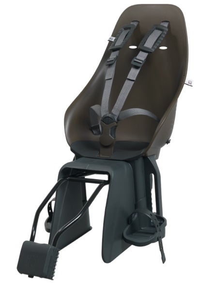 Купить Детское велокресло URBAN IKI на подседельную трубу, коричневый/черный