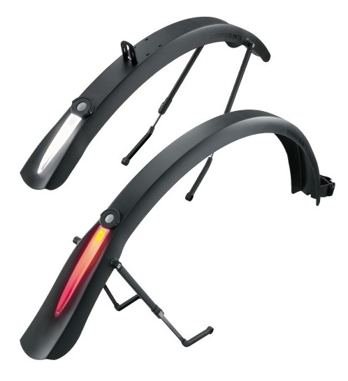 Комплект крыльев TOPEAK DeFender iGlow TX, 28 дюймов , черные, с фонарем Купить Комплект крыльев TOPEAK DeFender iGlow TX, 28 дюймов , черные, с фонарем
