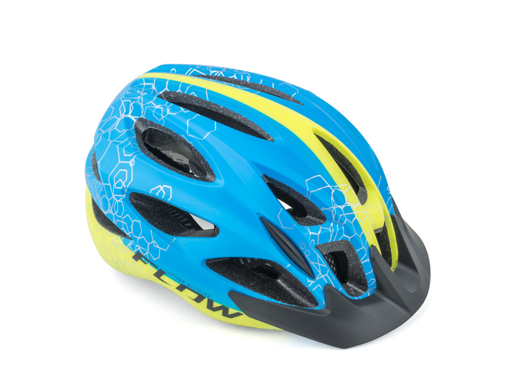 Купить Шлем AUTHOR Flow X9, синий/неоновый