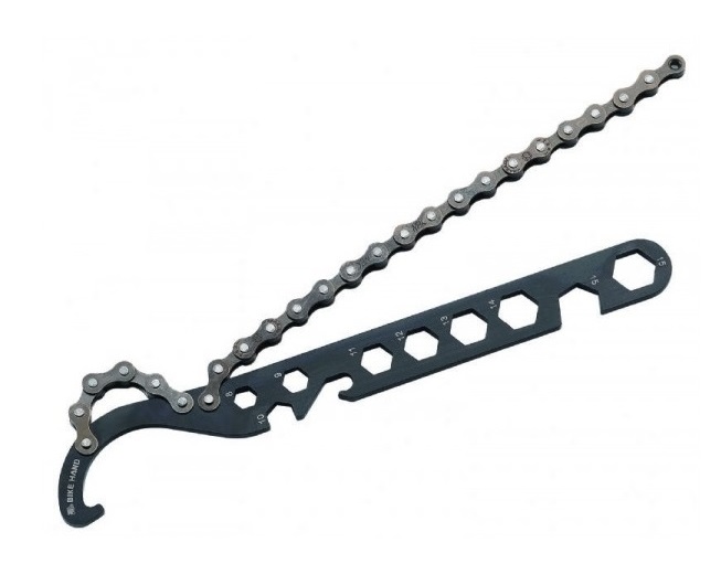 Купить Съемник (хлыст) для кассет/фривилов/трещеток YC-500A-BMX + ключи 8-15 мм