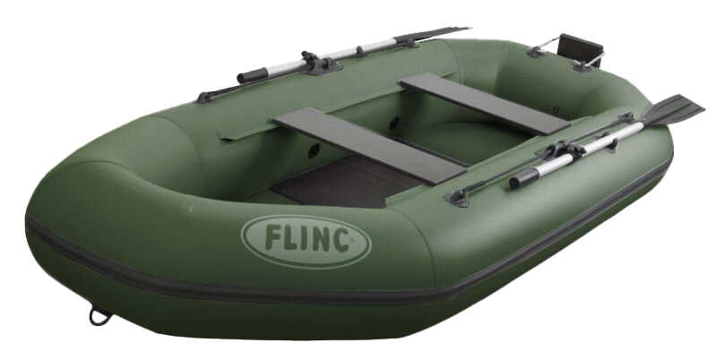 Купить Надувная лодка FLINC F280TL цвет оливковый
