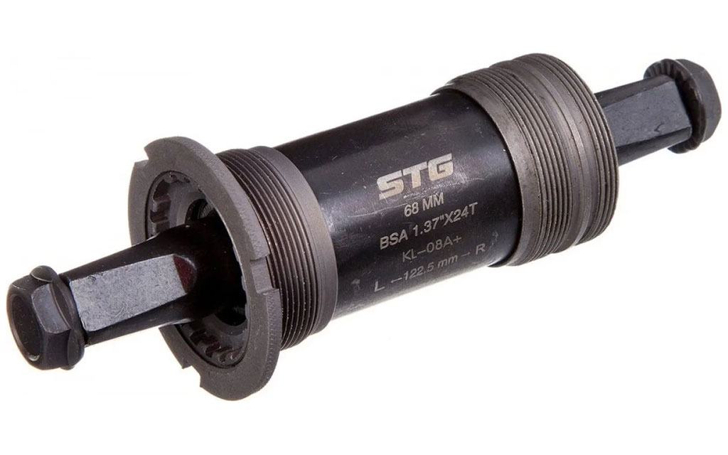 Купить Каретка-картридж STG SBB-08A, 68x122.5 мм, бурт для зищиты цепи