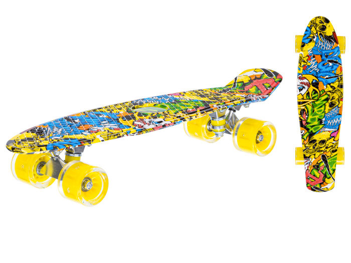 Купить Скейтборд пластиковый IT106607