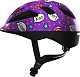 Купить Шлем Smooty 2.0 детский S(45-50) с регулир., 200гр, 14отв, сетка от насекомых, фиолетовые сердечки ABUS